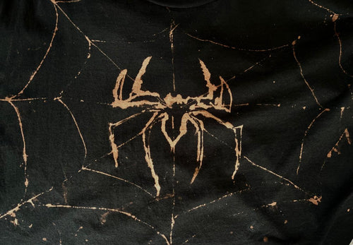 Spider🕷️ Bleach Textured Shirt
